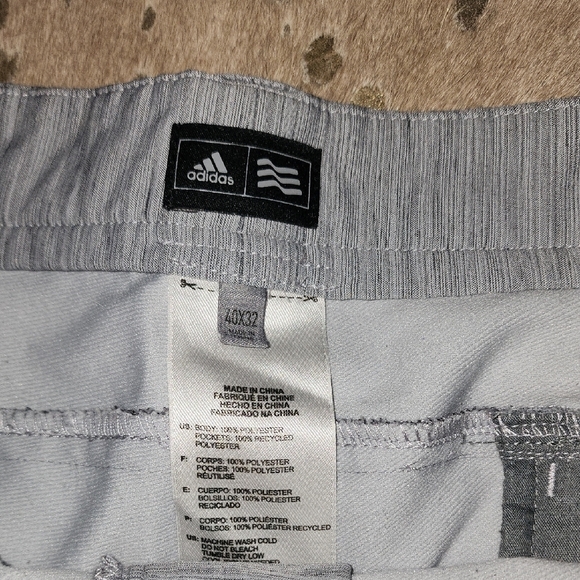 Adidas Gray Athletic Pants - Picture 2 of 4